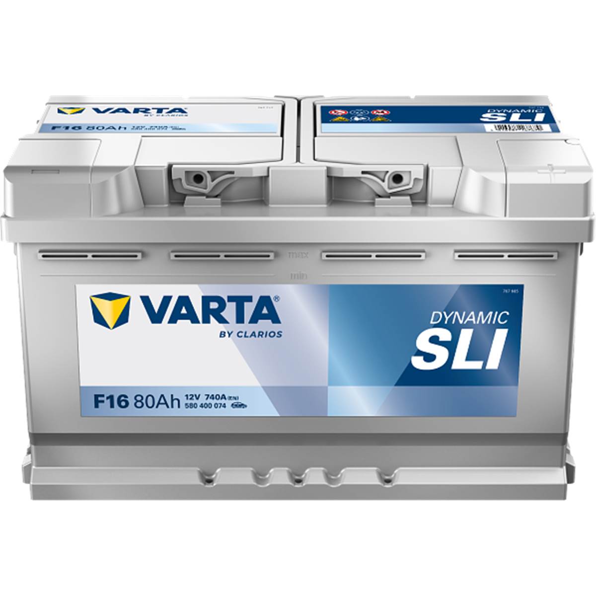 Batterie Voiture Varta Dynamic F16 - 80ah / 740a - 12v