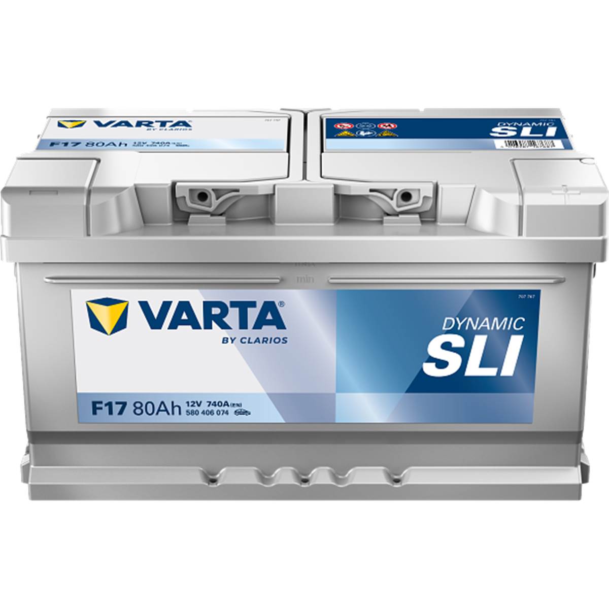 Batterie Voiture Varta Dynamic F17 - 80ah / 740a - 12v