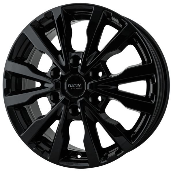 Jante aluminium Platin 17 pouces Noir Satiné P 86