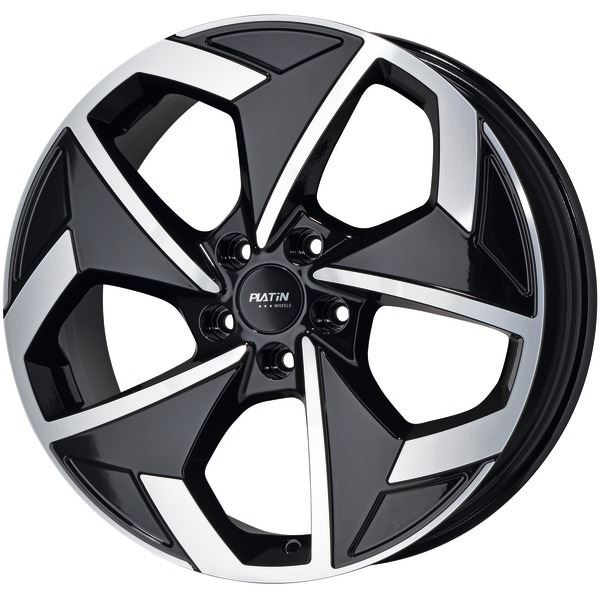 Jante aluminium Platin 19 pouces Noir Poli P 104