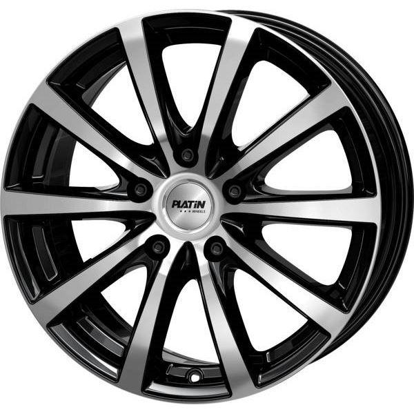 Jante aluminium Platin 17 pouces Noir Poli P 69
