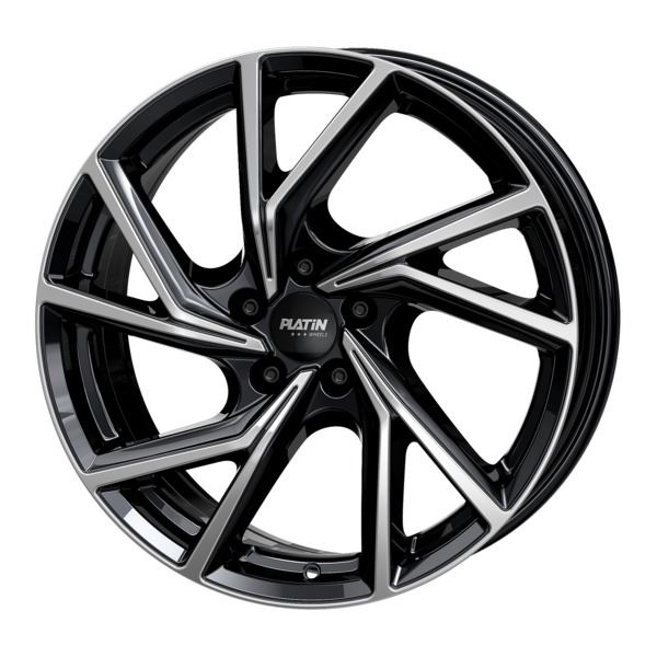 Jante aluminium Platin 19 pouces Noir Poli P 107
