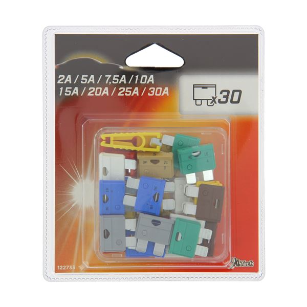 30 Fusibles enfichables XLTECH