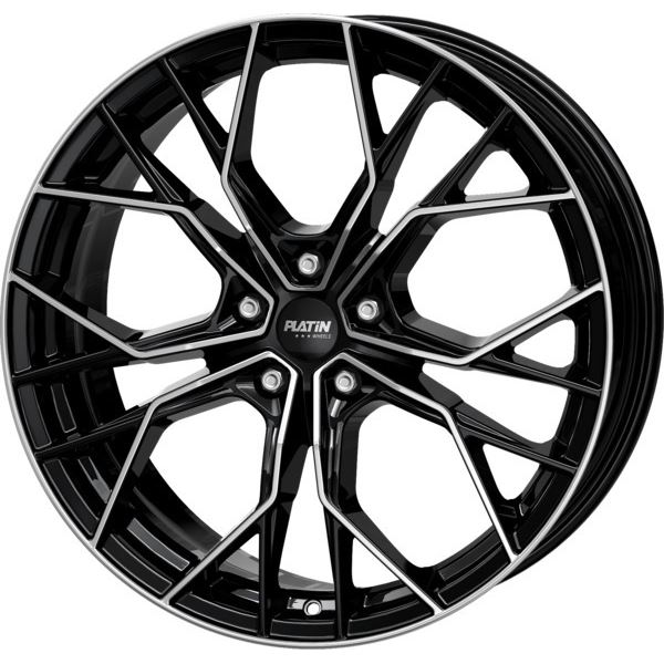 Jante aluminium Platin 18 pouces Noir Poli P 118