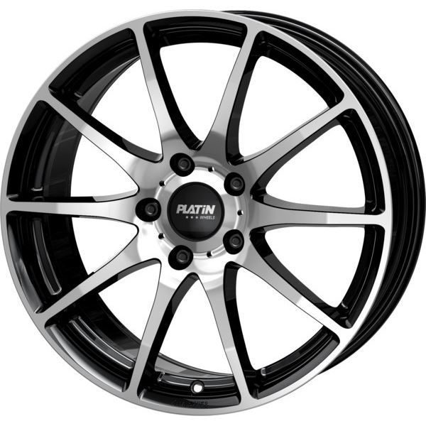 Jante aluminium Platin 19 pouces Noir Poli P 113