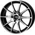 Jante aluminium Platin 19 pouces Noir Poli P 113