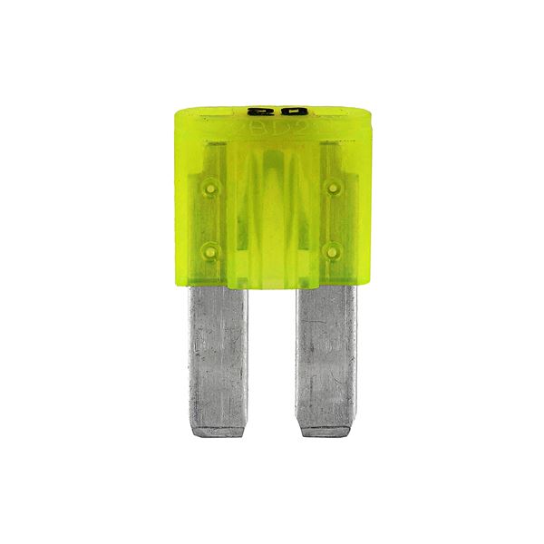5 fusibles plats Micro II 20 ampères Restagraf