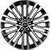 Jante aluminium Infiny Individual 20 pouces Noir Brillant Face Polie