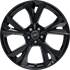 Jante aluminium Infiny Individual 18 pouces Noir Brillant