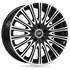 Jante aluminium Infiny Individual 18 pouces Noir Brillant Face Polie