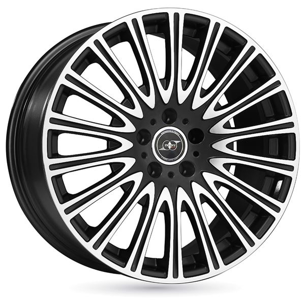 Jante aluminium Infiny Individual 19 pouces Noir Brillant Face Polie