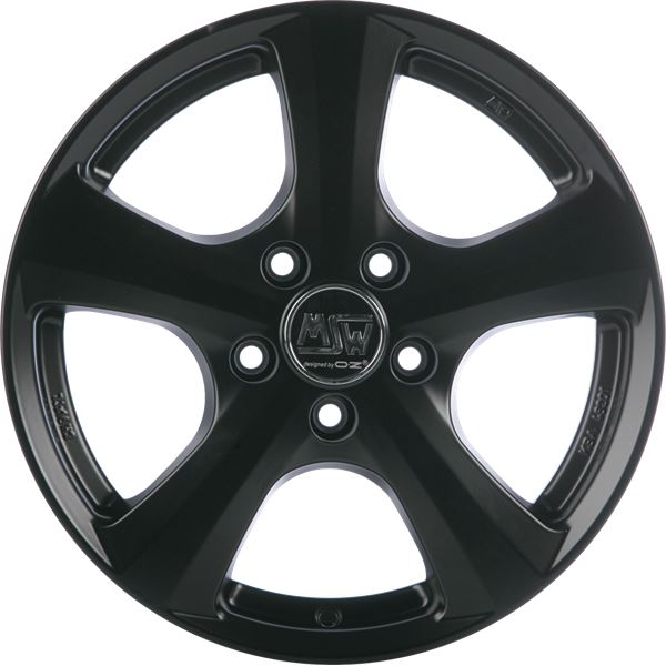 Jante aluminium Msw 16 pouces Noir Mat