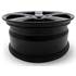 Jante aluminium Msw 15 pouces Noir Mat