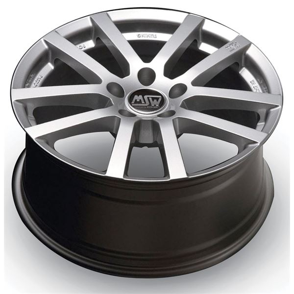 Jante aluminium Msw 17 pouces Argent