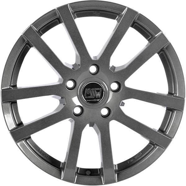 Jante aluminium Msw 14 pouces Gris Brillant