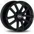 Jante aluminium Msw 15 pouces Noir Mat