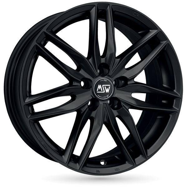 Jante aluminium Msw 17 pouces Noir Mat