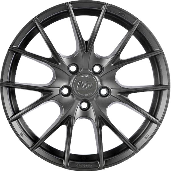Jante aluminium Msw 17 pouces Titane Mat