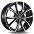 Jante aluminium Msw 17 pouces Mat Titane Face Polie