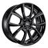 Jante aluminium Msw 17 pouces Noir Brillant