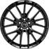 Jante aluminium Msw 17 pouces Noir Brillant