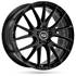Jante aluminium Msw 17 pouces Noir Brillant