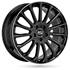 Jante aluminium Msw 18 pouces Noir Brillant Bord Poli