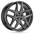 Jante aluminium Msw 17 pouces Gris Brillant