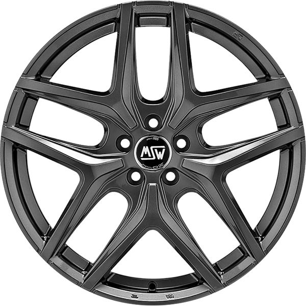 Jante aluminium Msw 18 pouces Gris Brillant