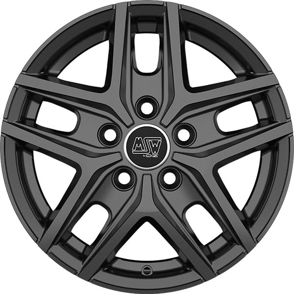 Jante aluminium Msw 16 pouces Gris Brillant