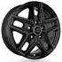 Jante aluminium Msw 16 pouces Noir Brillant