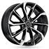 Jante aluminium Msw 19 pouces Noir Brillant Face Polie