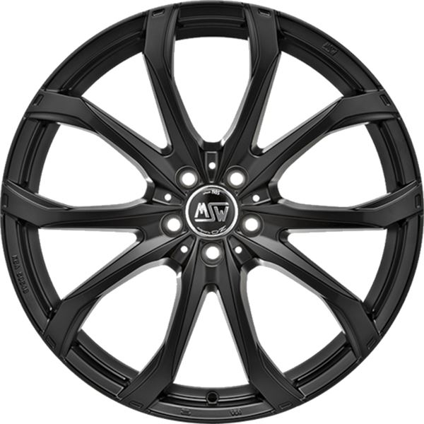 Jante aluminium Msw 19 pouces Noir Mat