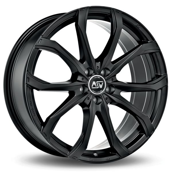 Jante aluminium Msw 19 pouces Noir Mat