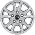 Jante aluminium Msw 17 pouces Argent