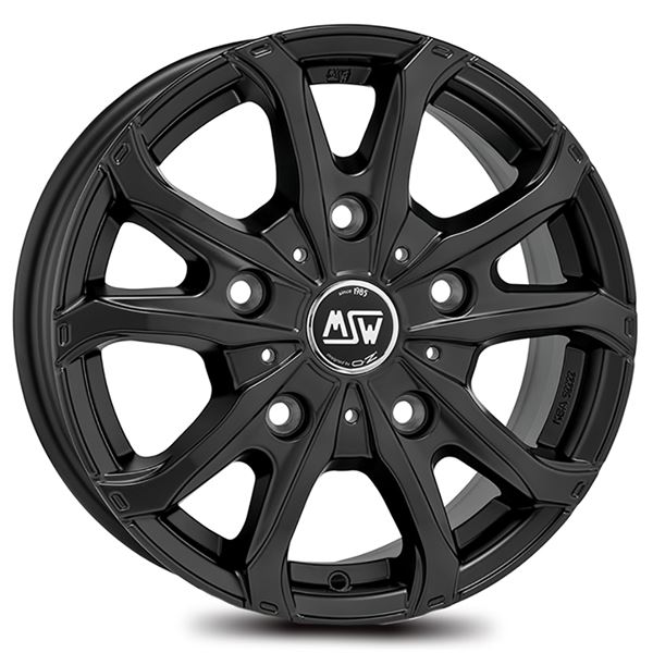 Jante aluminium Msw 16 pouces Noir Mat