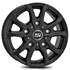 Jante aluminium Msw 16 pouces Noir Mat