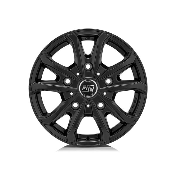 Jante aluminium Msw 16 pouces Noir Mat