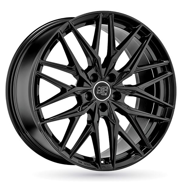 Jante aluminium Msw 20 pouces Noir Brillant