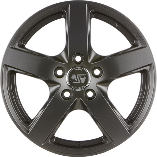 Jante aluminium Msw 16 pouces Gris Mat