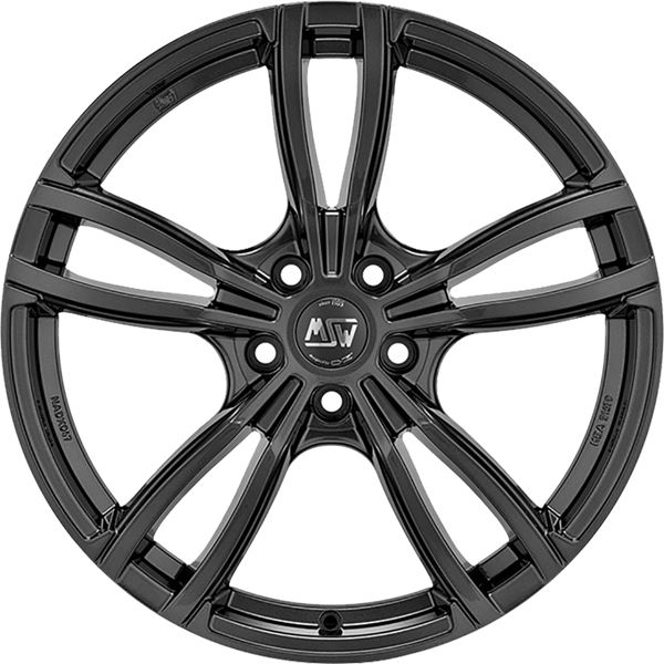 Jante aluminium Msw 17 pouces Gris Brillant