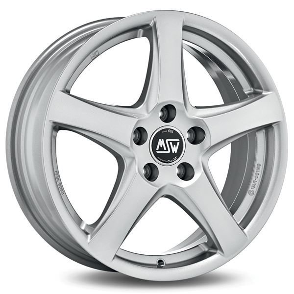 Jante aluminium Msw 16 pouces Argent