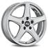 Jante aluminium Msw 17 pouces Argent