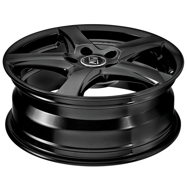Jante aluminium Msw 16 pouces Noir Brillant