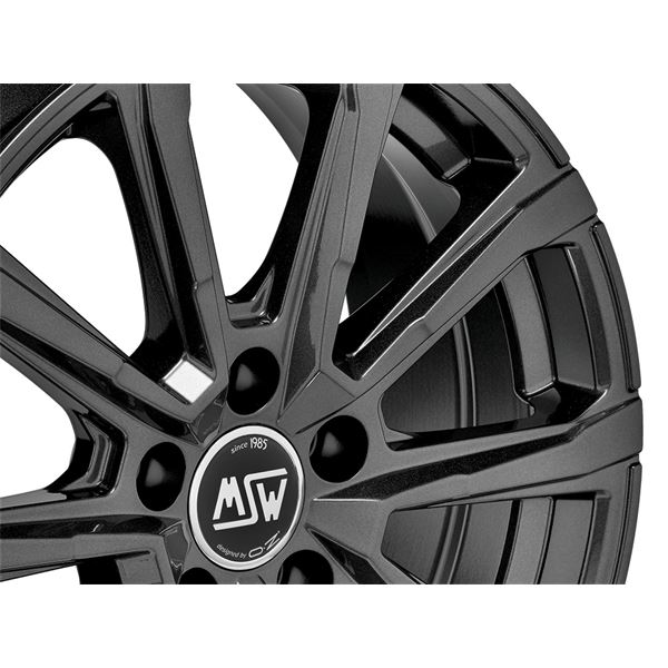 Jante aluminium Msw 16 pouces Gris Brillant