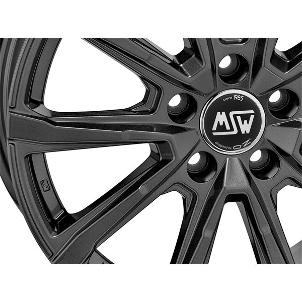 Jante aluminium Msw 17 pouces Gris Brillant