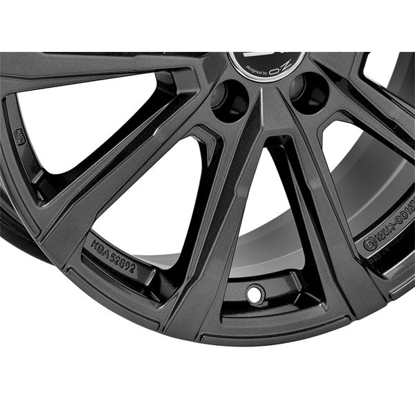 Jante aluminium Msw 17 pouces Gris Brillant