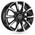 Jante aluminium Msw 17 pouces Noir Brillant Face Polie