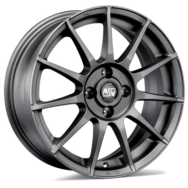 Jante aluminium Msw 18 pouces Gris Mat