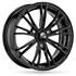 Jante aluminium Msw 15 pouces Noir Brillant